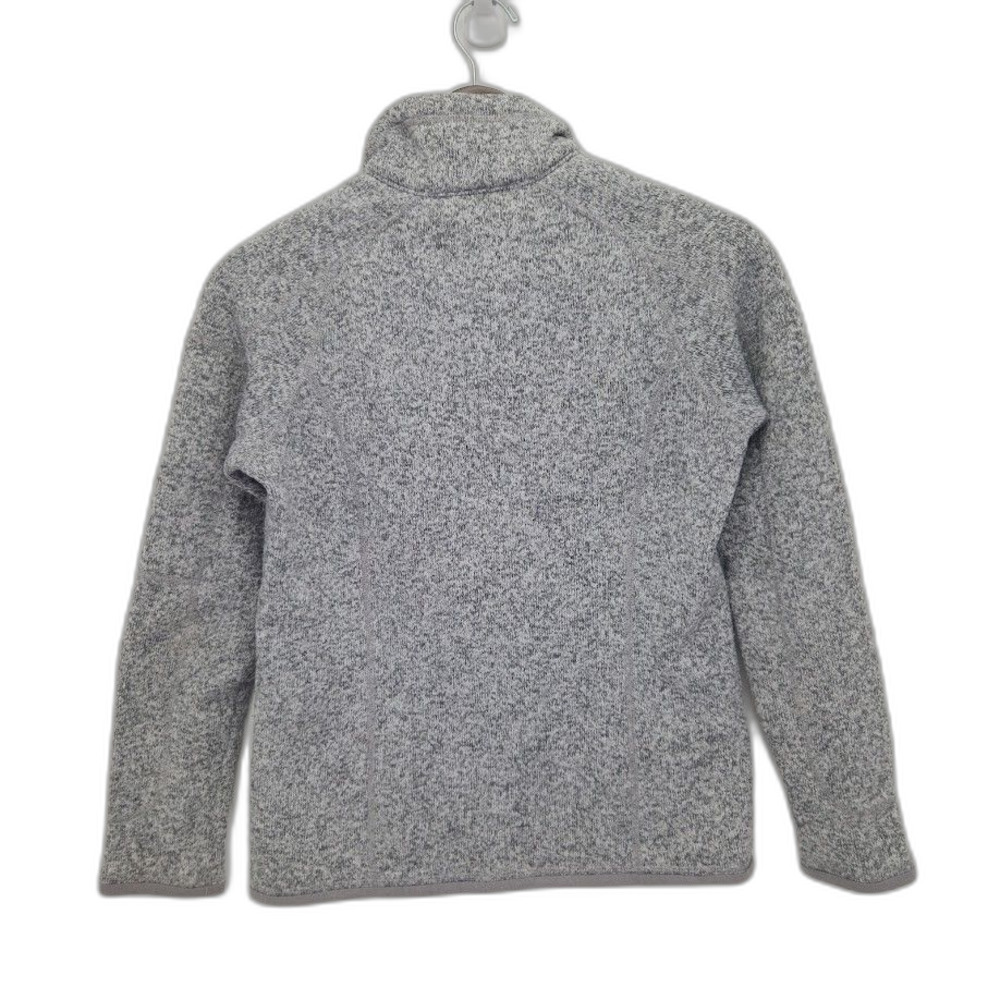 Patagonia Women's Better Sweater 1/4 Zip Gray Size XS - Picture 2 of 4